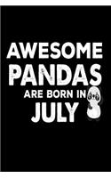 Awesome Pandas Are Born In July