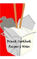 Blank Cookbook Recipes & Notes
