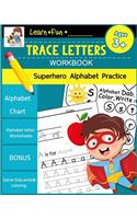Trace Letters Workbook Ages 3-5