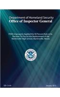 Fema Improperly Applied the 50 Percent Rule in Its Decision to Pay for the Replacement of the Marti