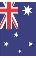 Australia Flag Notebook - Australian Flag Book - Australia Travel Journal