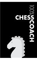 Chess Coach Notebook: Lined Chess Journal For Coach and Player