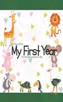 Story Book My First Year For baby that was born on May