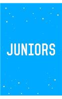 Juniors Journal Notebook: Blank Lined Ruled for Writing 6x9 110 Pages