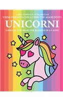 Libro da colorare per bambini di 4-5 anni (Unicorni)