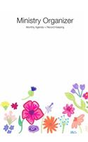 Jehovah's Witnesses Ministry Organizer, Month at a Glance Agenda + Records + Notes