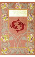 Monogram Pisces Journal: Blank Notebook Diary Log(76 Monogram Nouveauthree 365 Lined)