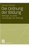 Die Ordnung der Bildung