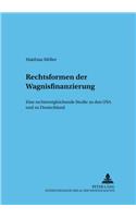 Rechtsformen Der Wagnisfinanzierung