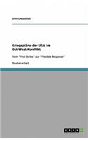 Kriegspläne der USA im Ost-West-Konflikt