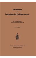 Kurvenintegrale und Begründung der Funktionentheorie