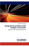 Assignment problem with budget constraints