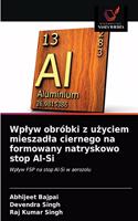 Wplyw obróbki z użyciem mieszadla ciernego na formowany natryskowo stop Al-Si