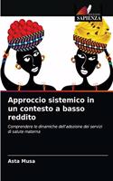 Approccio sistemico in un contesto a basso reddito