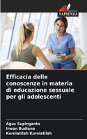 Efficacia delle conoscenze in materia di educazione sessuale per gli adolescenti