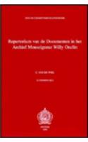 Repertorium Van de Documenten in Het Archief Monseigneur Willy Onclin