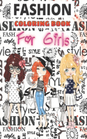 Fashion Coloring Book For Girls