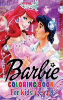 Barbie Coloring Book for Kids Ages 4-8