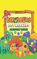 Dinosaurs dot markers activity book