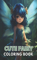 Cute Fairy Coloring Book for Kids