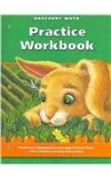Harcourt School Publishers Math: Practice Workbook Gr1: (9th Grade)