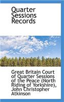 Quarter Sessions Records