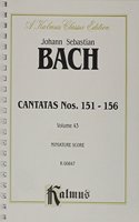 Bach Cantatas No. 151-156 M