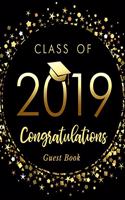 Class of 2019 Congratulations Guest Book
