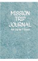 Mission Trip Journal