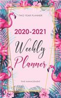 2020-2021 Weekly Planner: (2020-2021 Planner)