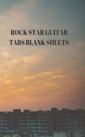 Rock Star Guitar Tabs Blank Sheets