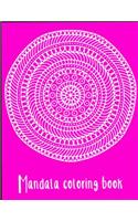 Mandala Coloring Book: The Ultimate Pattern Meditation Coloring Book is 8..5X11 41 Pages To Color In: Makes A Great Meditation Stress Relieving Gift For Men or Women.