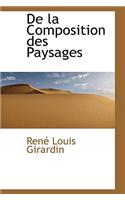 de La Composition Des Paysages