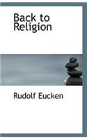 Back to Religion