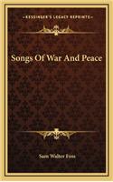 Songs of War and Peace
