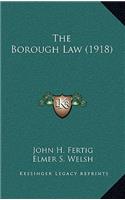 The Borough Law (1918)