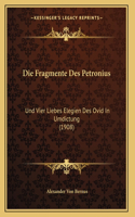 Fragmente Des Petronius