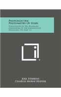 Photoelectric Photometry of Stars: Publications of the Washburn Observatory of the University of Wisconsin, V15, Part 1-5