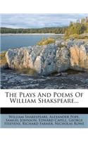 The Plays And Poems Of William Shakspeare...