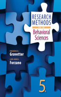 Bundle: Research Methods for the Behavioral Sciences, Loose-Leaf Version, 5th + Coglab 5, 1 Term (6 Months) Printed Access Card + Mindtap Psychology, 1 Term (6 Months) Printed Access Card for Gravetter/Forzano's Research Methods for the Behavioral
