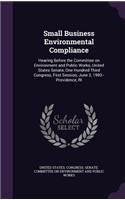 Small Business Environmental Compliance