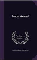 Essays - Classical: (English)