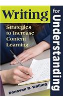 Writing for Understanding