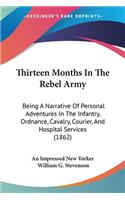 Thirteen Months In The Rebel Army