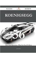 Koenigsegg 56 Success Secrets - 56 Most Asked Questions On Koenigsegg - What You Need To Know: 56 Most Asked Questions on Koenigsegg - What You Need to Know