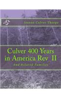 Culver 400 Years in America Revised