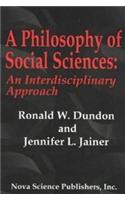 Philosophy of Social Sciences: An Interdisciplinary Approach