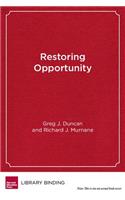 Restoring Opportunity