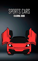 Sports Cars Coloring Book