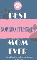Best Norrbottenspets Mom Ever Notebook Gift